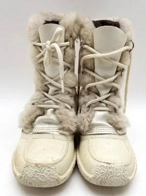 $14.99 • Buy Women's SOREL White Lace Snow Boots