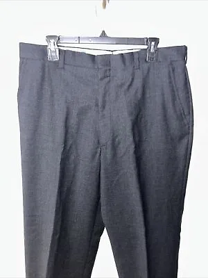 Vintage Pendleton Virgin Wool 36  Grey Mens Pants Made In USA B2 • $33.98