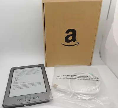 Amazon Kindle 4th Generation Model D01100 EBook Reader Rarely Used Tested Works • $29.99