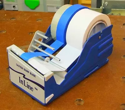 1 2 3 4 Rolls Multi Roll TAPE DISPENSER 4  Wide Table Top Shipping InLine SL7346 • $183