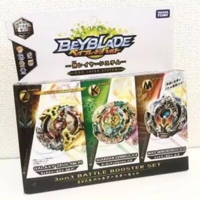 NEW TAKARA TOMY Beyblade Burst B-90 3 On 3 Battle Booster Set Japan Import F/S • $102.89