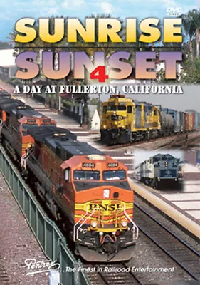 Sunrise Sunset 4 A Day At Fullerton DVD Pentrex Pacific Surfliner Metrolink BNSF • $26.95