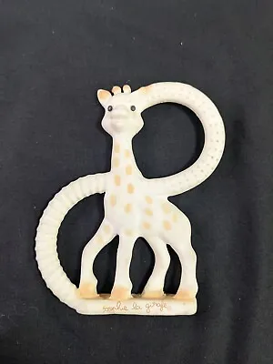 Vulli Sophie The Giraffe Soft Rubber 45  Teether Baby Teething Ring Toy • $6.89