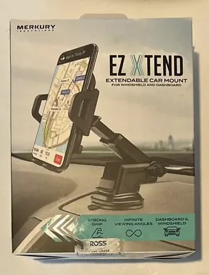 Merkury Innovations EZ Xtend Extendable Car Mount For Windshield And & Dashboard • $16.50