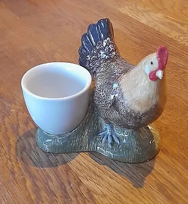 Quail Ceramics  Egg Cup With Dorking Hen • £12