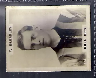 £2.99 • Buy Pinnace Football-photo Back-#0151- Hull City - T. Bleakley 