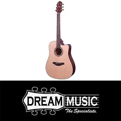 Crafter HD-100CE/OPN Dreadnought Body Acoustic Electric Guitar RRP$499! • $369