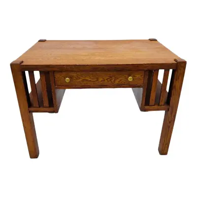 Vintage Arts & Craft Mission Oak Desk • $1299