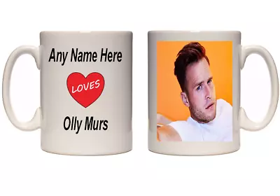 I Love Olly Murs Mug Personalised Mug Free UK Shipping • £9.95