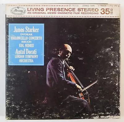 JANOS STARKER Dvorak Bruch MERCURY 4 TRACK 7 1/2 IPS Reel To Reel Tape Cello • $43