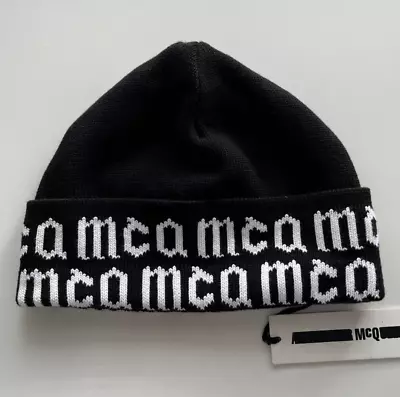 Alexander McQueen McQ Logo Beanie Hat • £4.20