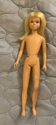 Barbie SKIPPER Doll Naked Blond Blue Eyes Bendy Legs 1967 Japan READ • $14.95