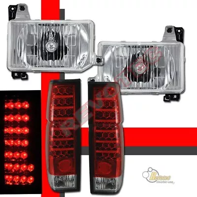 $219.95 • Buy Headlights & LED Tail Lights For 88-89 Nissan D21 Hardbody Pickup RH & LH