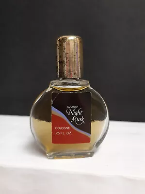 Mini Aviance Night Musk By Matchabelli .25 Oz Cologne Vintage Miniature Perfume • $24.95