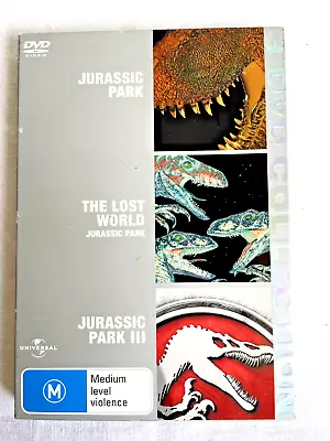 Jurassic Park/The Lost World Jurassic Park/Jurassic Park 3/DVDs X Box Set • $18