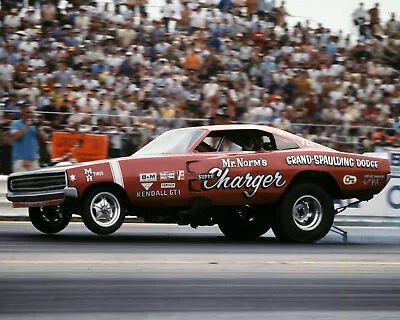 Mr Norm Dodge Charger Funny Car Poster 8 X10  Photo 2 • $6.99