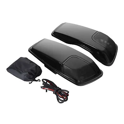 Saddlebags 5x7'' Speaker Lids Fit For Harley Touring Street Road Glide 2014-2024 • $220.99