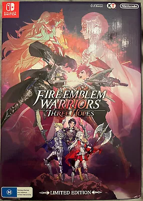 Fire Emblem Warriors: Three Hopes Limited Edition Nintendo Switch Game PAL NEW • $239