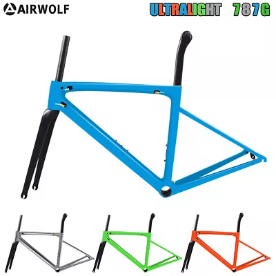 AIRWOLF T1100 Full Carbon Road Bike Frame Racing Bicycle Ultralight 787g • $539.99