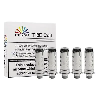 Innokin - Prism T18e Coil 5 Pack • £7.99