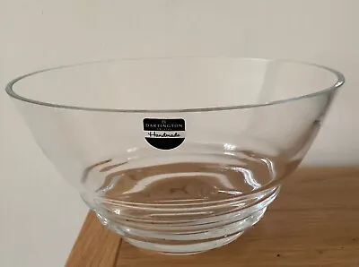 DARTINGTON Large Glass BOWL 9.5  Diameter NEW • £18
