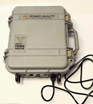 MEGGER AVO METROSONICS Model P9P00011 11000 PA-9 PLUS Power ANALYZER 90-600 VAC • $1350