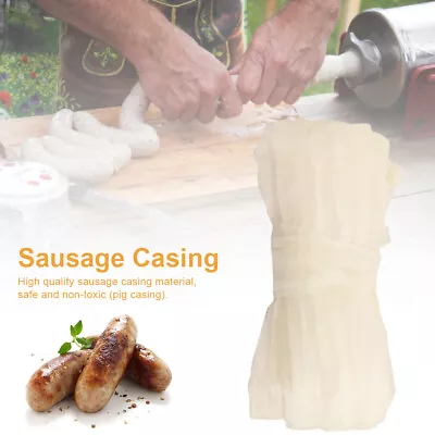 $12.96 • Buy Drying Edible Sausage Casings Packaging Pork Intestine Sausage 