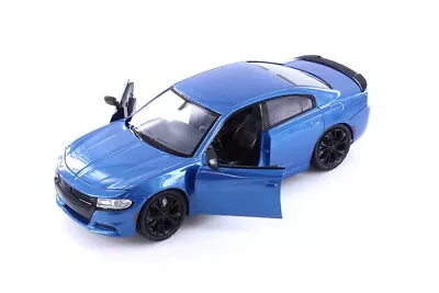 MOTORMAX 2023 DODGE CHARGER SXT BLUE 1/24 SCALE Diecast Model Car New • $27.95