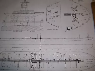   TANKER LATONA  Ship   Model Boat Plans • $26.89