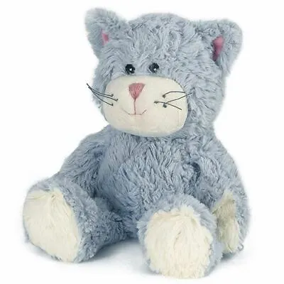 Intelex Warmies Cozy Plush Microwavable Blue Cat Fully Heatable Animal Soft Toy • £19.49