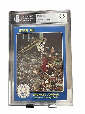 1984-85 Star Court Kings Michael Jordan 5x7 #26 With Complete Set. • $10999