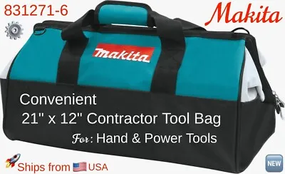 MAKITA 831271-6 OEM 21  X 12  Contractor Tool Bag For Power Tools & Hand Tools • $19.95