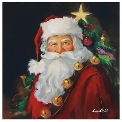 Santa Portrait Poster Art Print Christmas Home Decor • $49.99