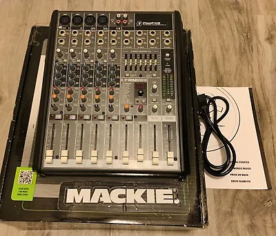 Mackie PROFX8 8-Channel Professional Studio Mixer • $350