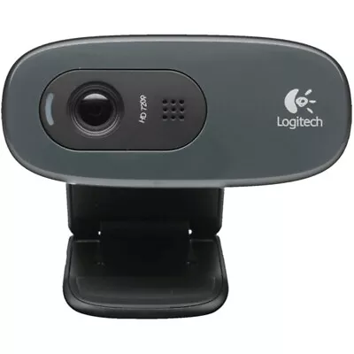 Logitech C270 Webcam HD 720p 3MP Built-in Noise Reduction Mic Widescreen Skype • $96.38