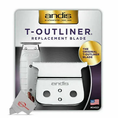 1 Pack Andis #04521 Replacement T-Blade For T-Outliner Trimmer GTO/GO/ORL/SL/SLS • $15.99