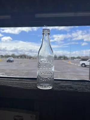 VTG Lahaina ICE Co. Ltd. MauiHawaii Clear Glass Soda Bottle 10 Fluid Oz. 8.5  • $109.99