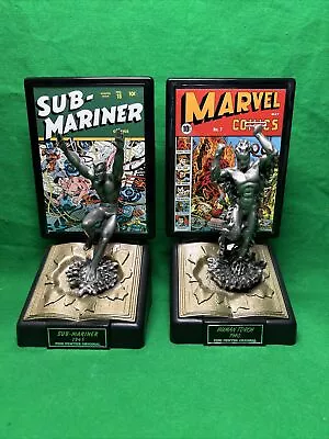 Comic Book Champions Pewter Figures. Sub-Mariner Human Torch • $25