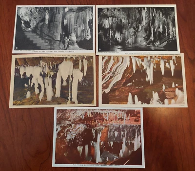 $1.50 • Buy 5 Vintage Postcards Lot (early-mid 1900's); Luray VA And Ohio Caverns