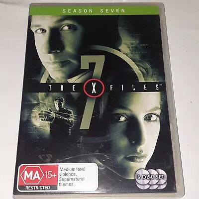 The X-Files - Season Seven / Series 7 (DVD 1999) 6 Disc Set - FREE POST  • $11.99