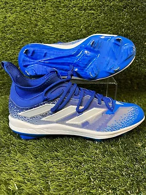 Adidas Adizero Afterburner NWV Baseball Cleats HP2178 Royal Blue Mens Size 10 • $69