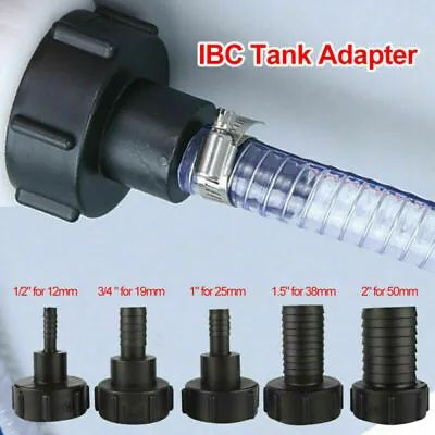 Fitting Tool 1-5pcs 1/2 -2  Water IBC Tank Adapter Garden Hose Tap Connector • £27.09