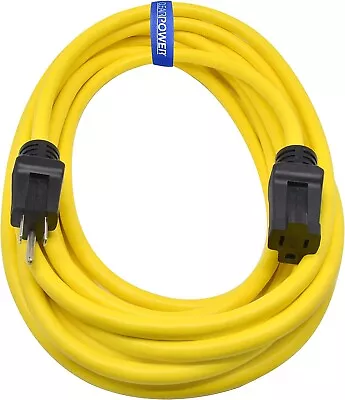 CP 25 Ft 12/3 SJTW Heavy Duty Outdoor Extension Cord 3 Prong Grounded CP10144 • $26.99