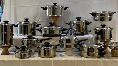 27 Piece Set Lifetime Cookware T304 Pots Pans Electric Skillet/Pot • $1399