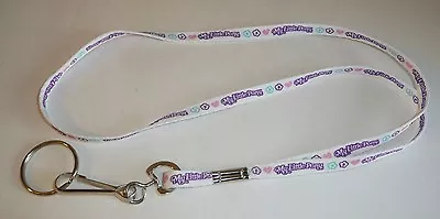 My Little Pony Neck Lanyard / ID Badge Holder Classic MLP White Key Ring Chain • $7.55