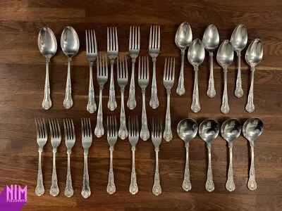 £35 • Buy Vintage Oneida Stainless Steel Kings Pattern Korea Cutlery