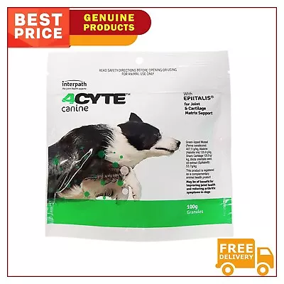 4Cyte 100 Gm Canine Joint Support Supplement Granules For Dogs • $84.97