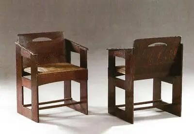 £4.12 • Buy Postcard Charles Rennie Mackintosh Chairs For Willow Tea Rooms 1903 Modernist