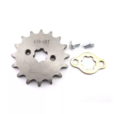 428 16T 17mm Front Sprocket Gear ATV Pit Dirt Bike Lifan YX 50cc-160cc Engine • $18.11