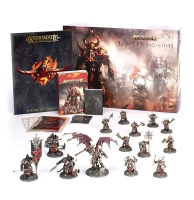 Games Workshop Warhammer Age Of Sigmar AOS SLAVES TO DARKNESS ARMY SET 83-92 NEW • $213.75